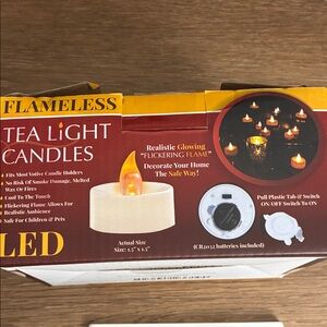 16 🆕Flameless LED Tea Light Candles